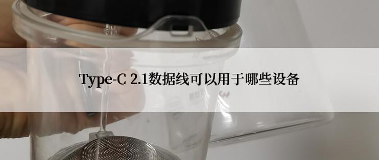 Type-C 2.1数据线可以用于哪些设备