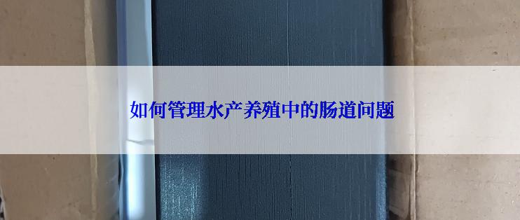  如何管理水产养殖中的肠道问题