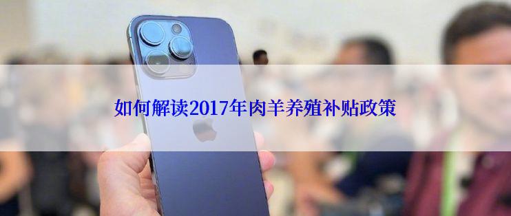 如何解读2017年肉羊养殖补贴政策