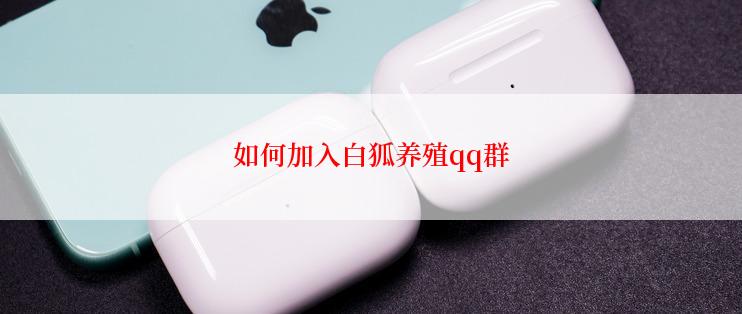 如何加入白狐养殖qq群