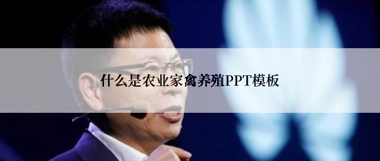 什么是农业家禽养殖PPT模板