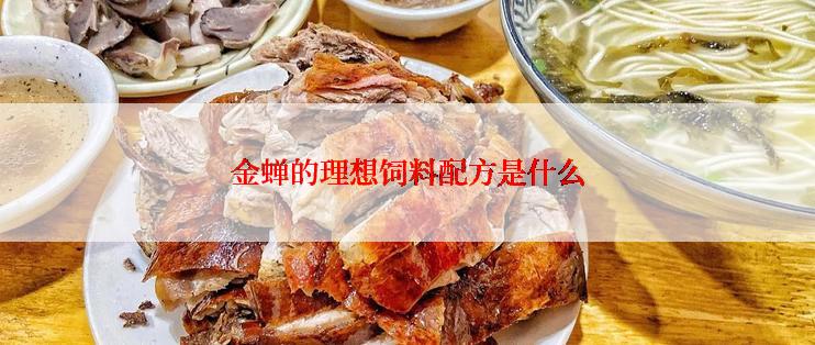 金蝉的理想饲料配方是什么