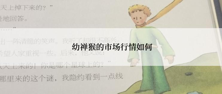  幼禅猴的市场行情如何