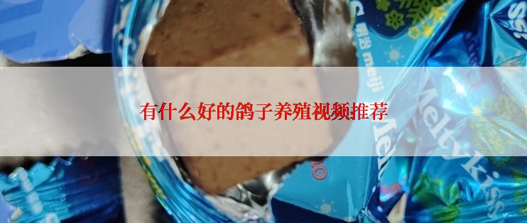 有什么好的鸽子养殖视频推荐