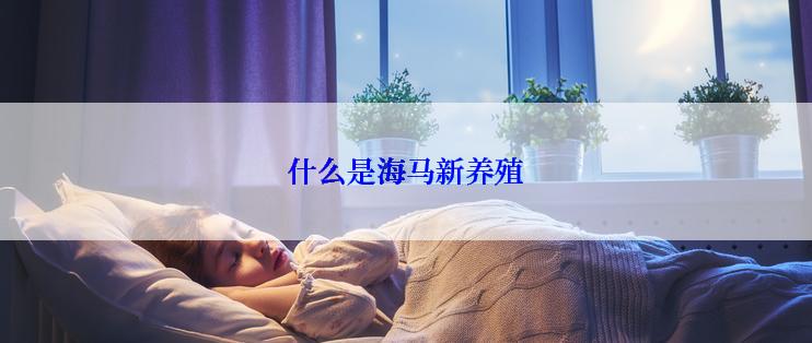 什么是海马新养殖