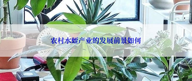 农村水蛭产业的发展前景如何