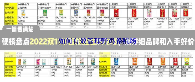 如何有效管理野鸡养殖场