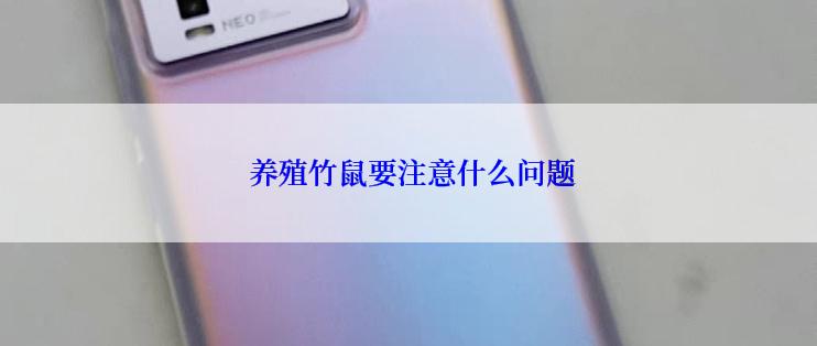  养殖竹鼠要注意什么问题