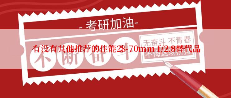  有没有其他推荐的佳能28-70mm f/2.8替代品