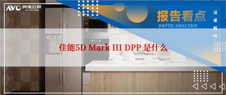 佳能5D Mark III DPP 是什么