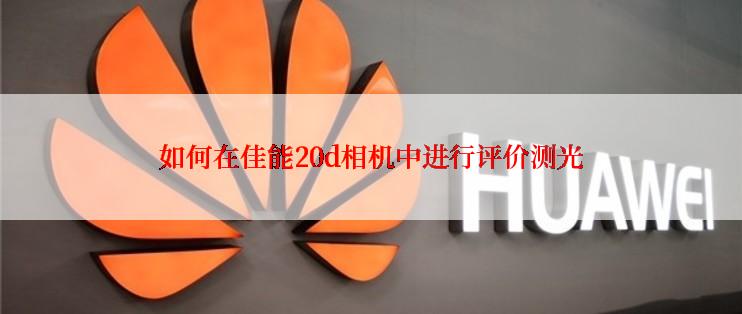 如何在佳能20d相机中进行评价测光