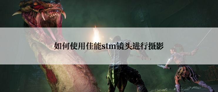 如何使用佳能stm镜头进行摄影