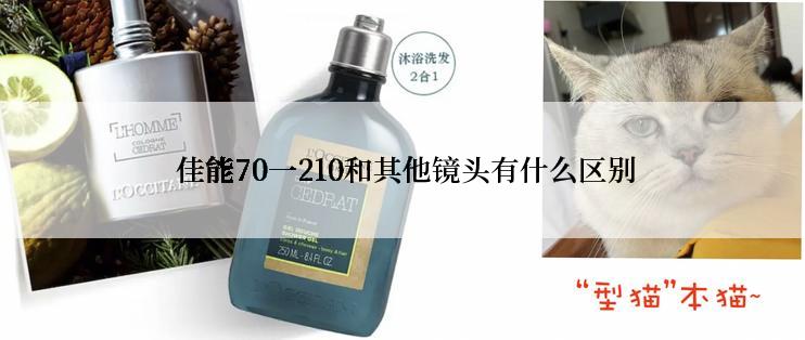  佳能70一210和其他镜头有什么区别