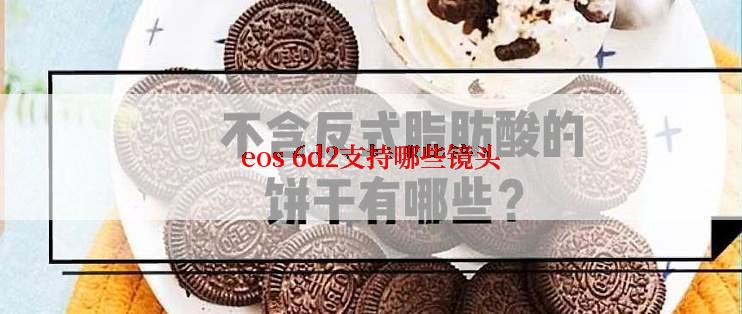 eos 6d2支持哪些镜头