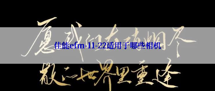 佳能efm-11-22适用于哪些相机