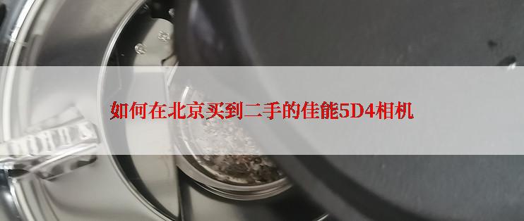 如何在北京买到二手的佳能5D4相机