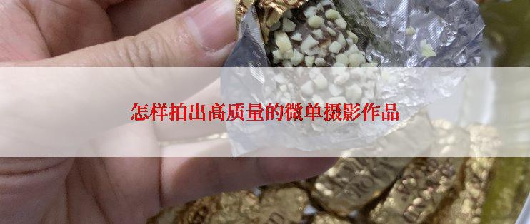 怎样拍出高质量的微单摄影作品