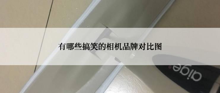 有哪些搞笑的相机品牌对比图