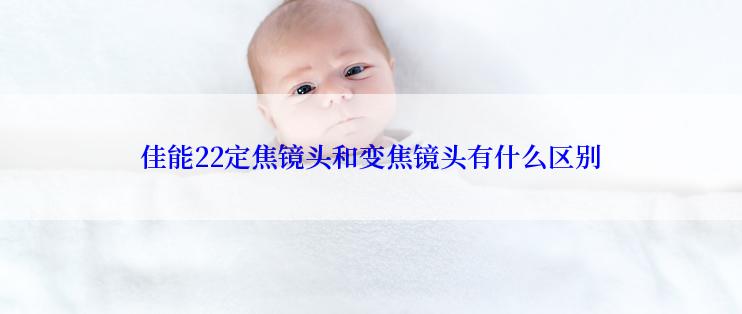 佳能22定焦镜头和变焦镜头有什么区别