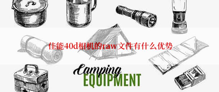  佳能40d相机的raw文件有什么优势