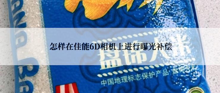  怎样在佳能6D相机上进行曝光补偿