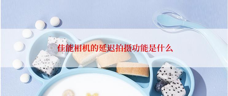  佳能相机的延迟拍摄功能是什么