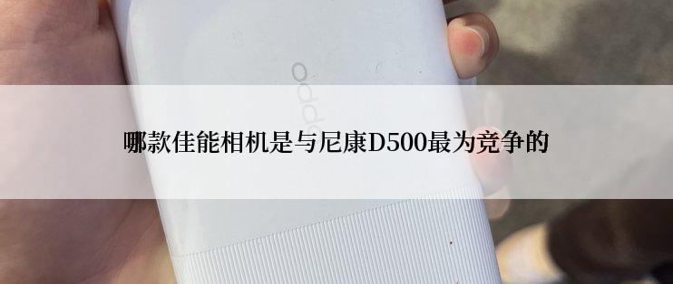 哪款佳能相机是与尼康D500最为竞争的