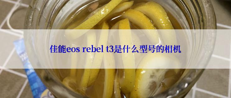 佳能eos rebel t3是什么型号的相机