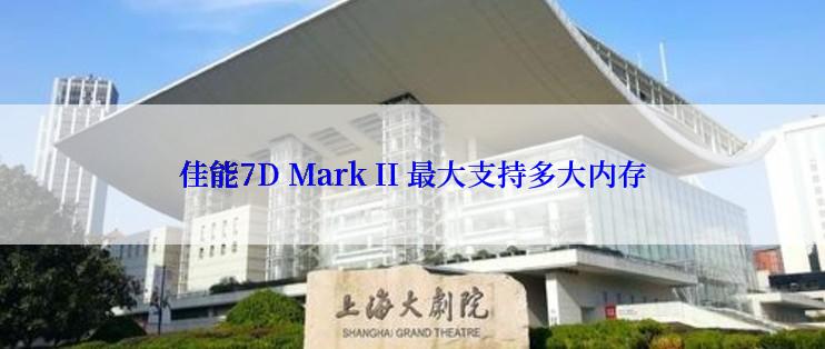 佳能7D Mark II 最大支持多大内存