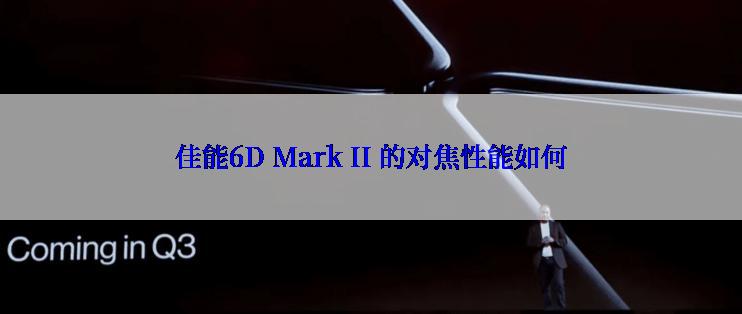 佳能6D Mark II 的对焦性能如何