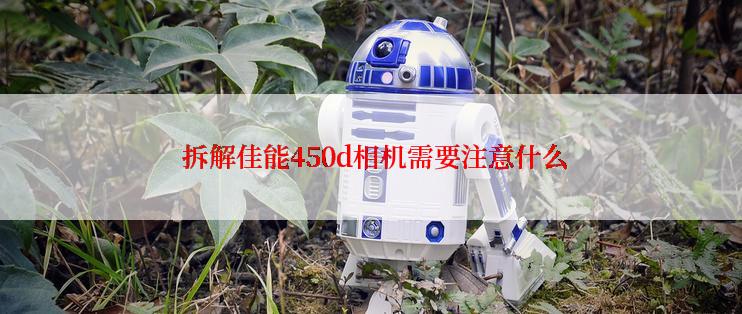  拆解佳能450d相机需要注意什么