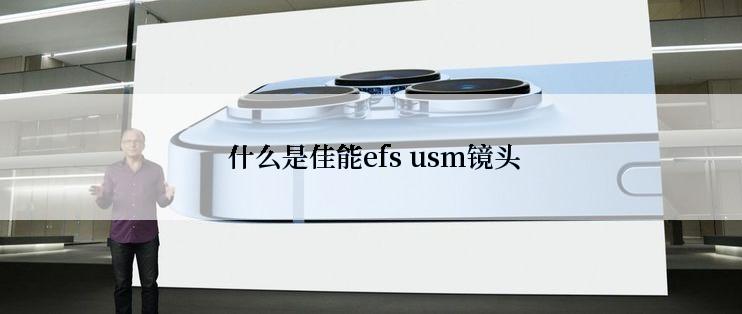  什么是佳能efs usm镜头