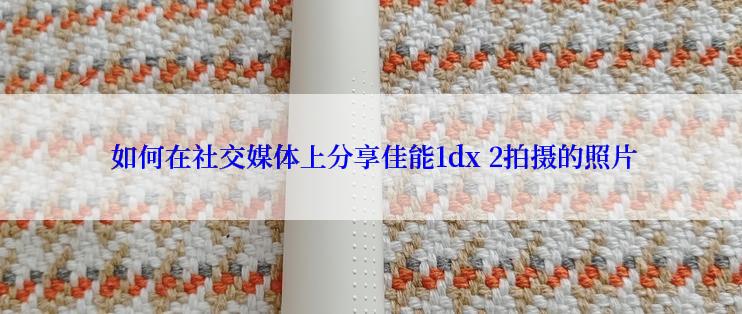  如何在社交媒体上分享佳能1dx 2拍摄的照片