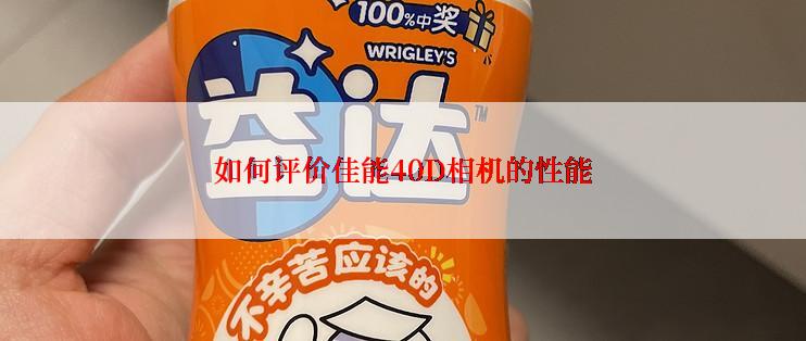 如何评价佳能40D相机的性能