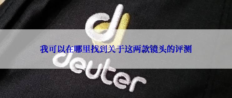 我可以在哪里找到关于这两款镜头的评测