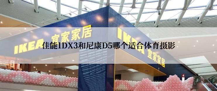 佳能1DX3和尼康D5哪个适合体育摄影