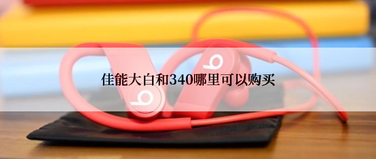 佳能大白和340哪里可以购买