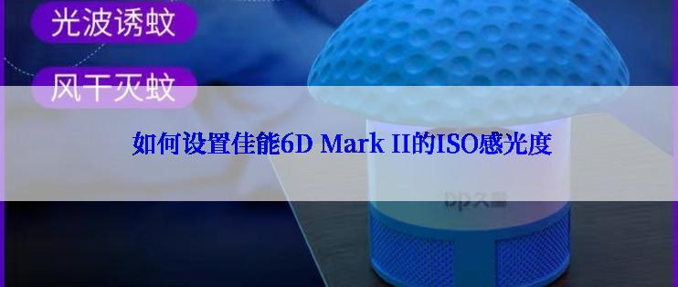  如何设置佳能6D Mark II的ISO感光度