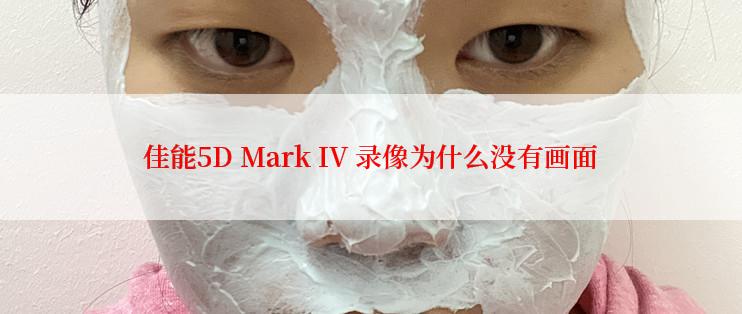 佳能5D Mark IV 录像为什么没有画面