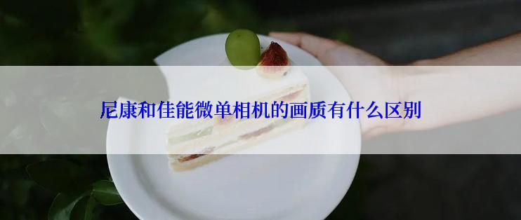 尼康和佳能微单相机的画质有什么区别