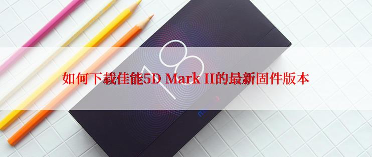 如何下载佳能5D Mark II的最新固件版本