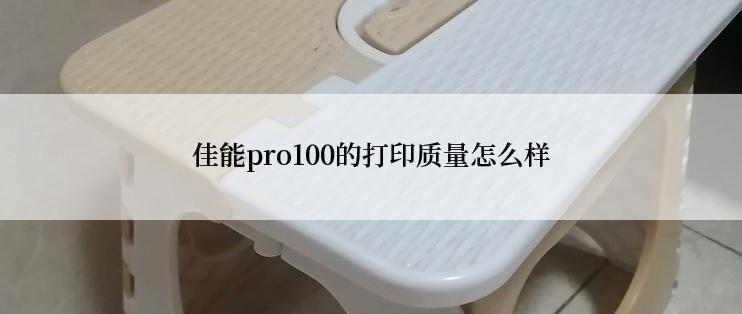 佳能pro100的打印质量怎么样