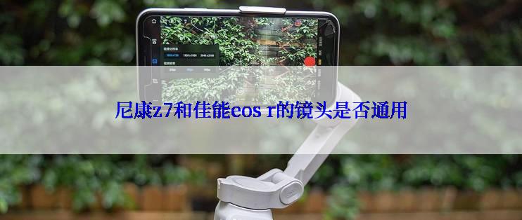 尼康z7和佳能eos r的镜头是否通用