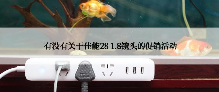  有没有关于佳能28 1.8镜头的促销活动