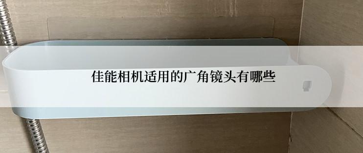  佳能相机适用的广角镜头有哪些