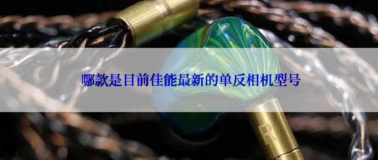  哪款是目前佳能最新的单反相机型号