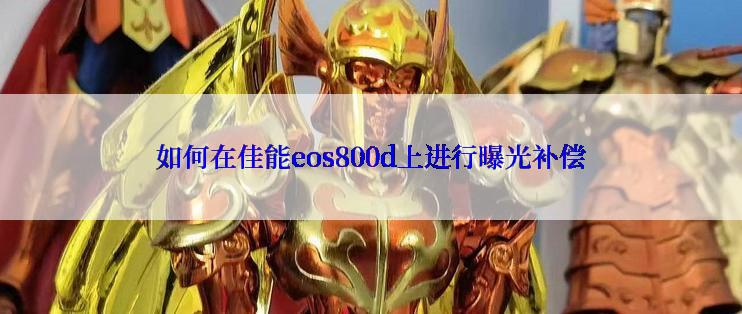 如何在佳能eos800d上进行曝光补偿