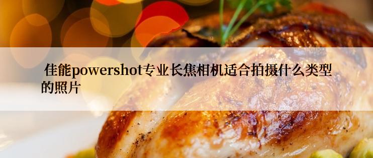  佳能powershot专业长焦相机适合拍摄什么类型的照片