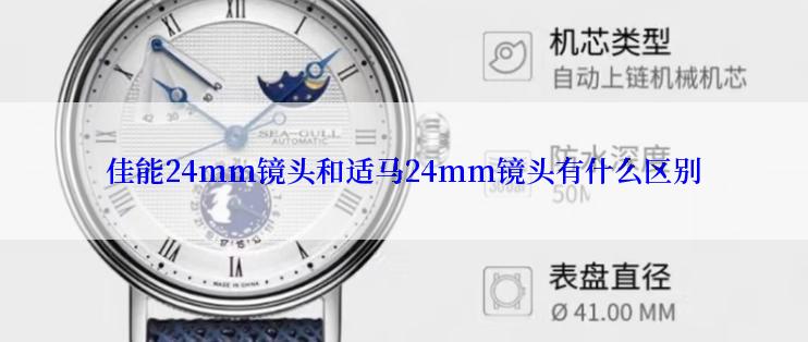 佳能24mm镜头和适马24mm镜头有什么区别