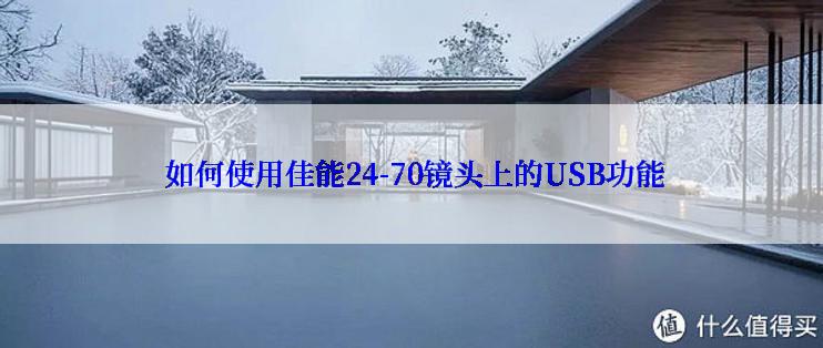  如何使用佳能24-70镜头上的USB功能